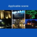 30W 170 LEDs IP67 Waterproof Solar Power Flood Light with Remote Control - Image 8