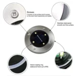 SMD 5050 Under Ground Lamp Outdoor Path Way Garden Decking LED Light - Image 7