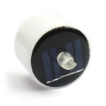 6 PCS Solar Power Candle Lamp, Warm White Light LED Energy Saving Atmosphere Night Light - Image 3