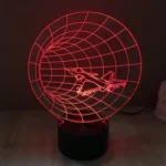 Time Machine Style 3D Touch Switch Control LED Light , 7 Color Discoloration Creative Visual Stereo Lamp Desk Lamp Night Light - Image 11