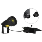 LED Outdoor Courtyard Static Sky Star Laser Projection Decorative Light IP44 Waterproof with Remote Control, EU Plug - Image 5