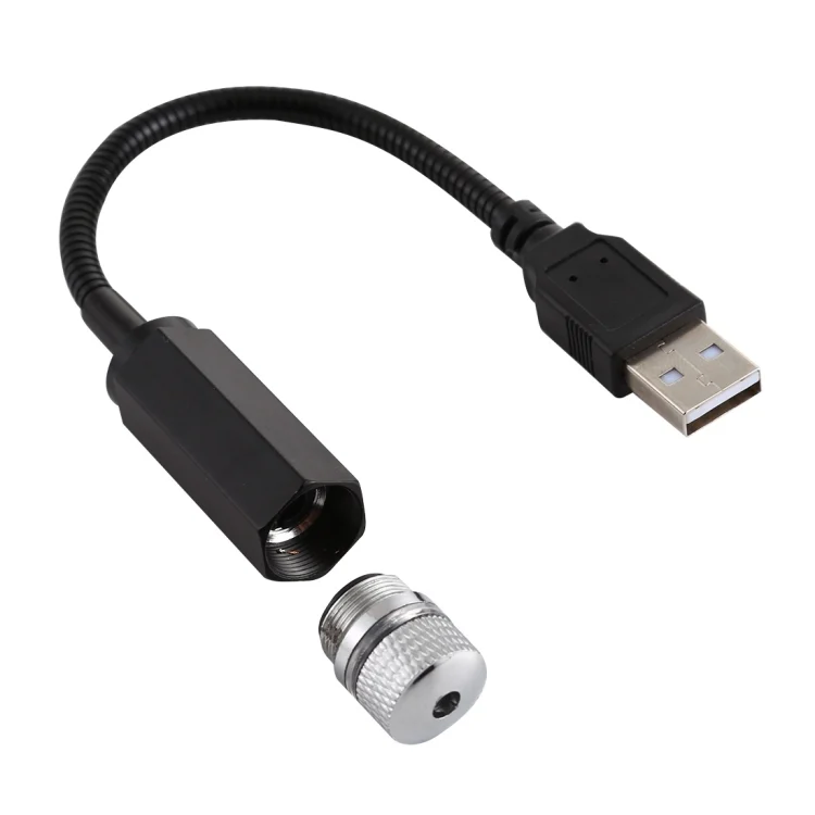 LED6489_1.webp USB Interface Household and Car 360-degree Bending Atmosphere Light, Light Color: Red - Image 2