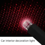 USB Interface Household and Car 360-degree Bending Atmosphere Light, Light Color: Red - Image 9