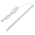 34cm 60 LEDs 400LM Three-colors USB LED Strip Bar Light with Switch - Image 2