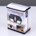 IP65 Waterproof White Light, 8 LEDs Solar Motion Sensor Wall Light with Solar Panel - Image 4