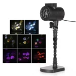 Blinblin CPF-LM401 4W IP65 Waterproof White Light ABS Shell Landscape Light, 8 Groups Patterns Outdoor Lawn Lamp