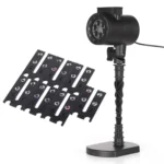 Blinblin CPF-LM401 4W IP65 Waterproof White Light ABS Shell Landscape Light, 8 Groups Patterns Outdoor Lawn Lamp - Image 2