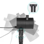 Blinblin CPF-LM401 4W IP65 Waterproof White Light ABS Shell Landscape Light, 8 Groups Patterns Outdoor Lawn Lamp - Image 4