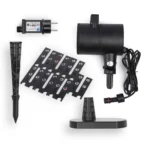 Blinblin CPF-LM401 4W IP65 Waterproof White Light ABS Shell Landscape Light, 8 Groups Patterns Outdoor Lawn Lamp - Image 6