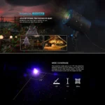 Blinblin CMF-A101 IP65 Waterproof ABS Shell Landscape Light, Dynamic Red + Green Laser Mini Outdoor Lamp - Image 6