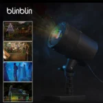 Blinblin CMF-A101 IP65 Waterproof ABS Shell Landscape Light, Dynamic Red + Green Laser Mini Outdoor Lamp - Image 9