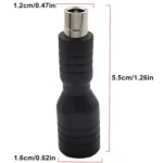 DC 5.5mm x 2.1mm Female  to DC 8.0mm x 2.0mm Male Adapter for Portable Power Station, Solar Generators - Image 4