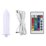 Floating Garden Changing Colorful LED Light  with 0.8W Monocrystalline Silicon Solar Panel & Remote Control - Image 4