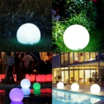 Floating Garden Changing Colorful LED Light  with 0.8W Monocrystalline Silicon Solar Panel & Remote Control - Image 8