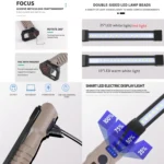 FA-WK06 Multifunctional Rechargeable Folding Work Emergency Light with Power Bank Function - Image 6