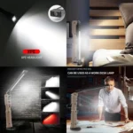 FA-WK06 Multifunctional Rechargeable Folding Work Emergency Light with Power Bank Function - Image 7