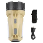 T100-A Multifunctional Rechargeable Digital Display Flashlight LED Spotlight, Lumen: 1200-1500LM - Image 4