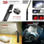 W552 280LM USB Rechargeable Folding Mobile Handheld Work Emergency Light, Size: 13.5 x 3.8cm - Image 7