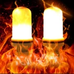 E27 6W LED Simulated Flickering Flame Effect Light Bulb , 1400K with 3 Modes, AC 85-265V - Image 9