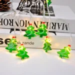 2m 10 Lights Santa Claus LED Decorative Light String - Image 4