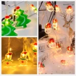 3m 20 Lights Santa Claus LED Decorative Light String - Image 7