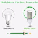 G9 5.5W 69 LEDs SMD 5730 LED Corn Light Bulb, AC 100-130V - Image 8