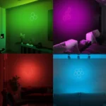 90mm 3W Angel Eyes Circles Car Headlight COB LED Lights for Vehicles DC9V - Image 3