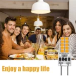 GY6.35 3W 245-280LM 20 LED SMD 2835 Dimmer Corn Light Bulb, AC/DC 12V(White Light) - Image 6