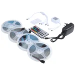 20m 1200 LEDs SMD 2835 IP65 Waterproof RGB Light Strip with 44-keys Remote Control, EU Plug - Image 5