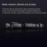 Original Xiaomi Youpin BEEBEST Portable Flashlight,Support Three-gear Mode(Black) - Image 7