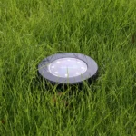 4 PCS 8 LEDs IP65 Waterproof Solar Powered Buried Lamp Garden Villa Garden Lawn Decorative Spotlight - Image 9
