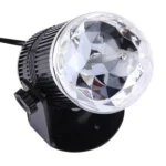 3W Mini Rotating Magic Ball LED Stage Light , US Plug - Image 2
