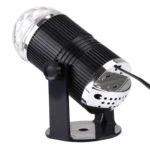 3W Mini Rotating Magic Ball LED Stage Light , US Plug - Image 3