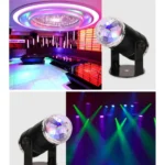 3W Mini Rotating Magic Ball LED Stage Light , US Plug - Image 8