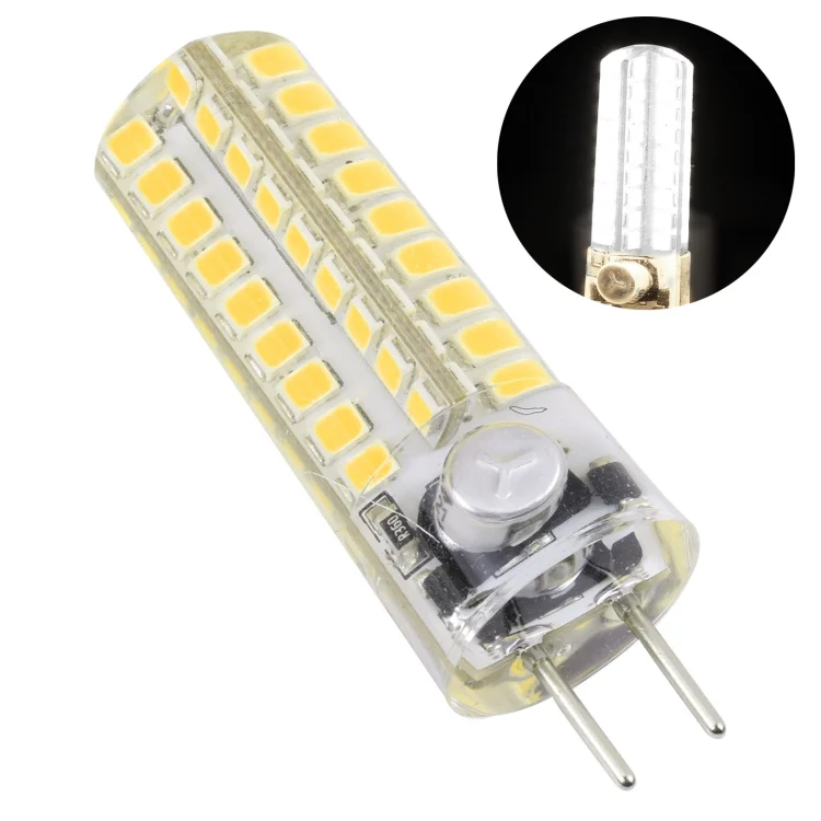 G4 72 LEDs SMD 2835 Corn Light Bulb, AC/DC 12V