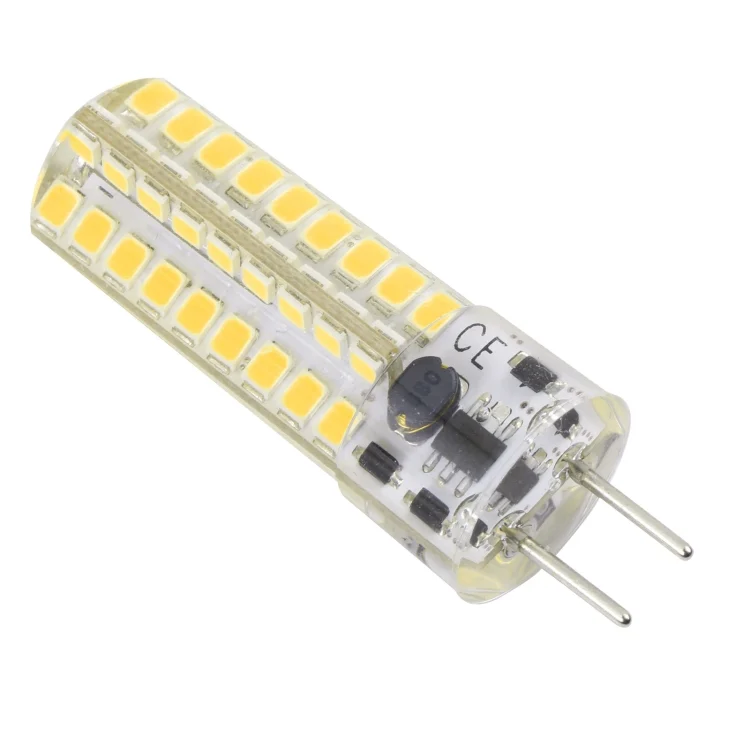 LED9714WL_1.webp G4 72 LEDs SMD 2835 Corn Light Bulb, AC/DC 12V - Image 2