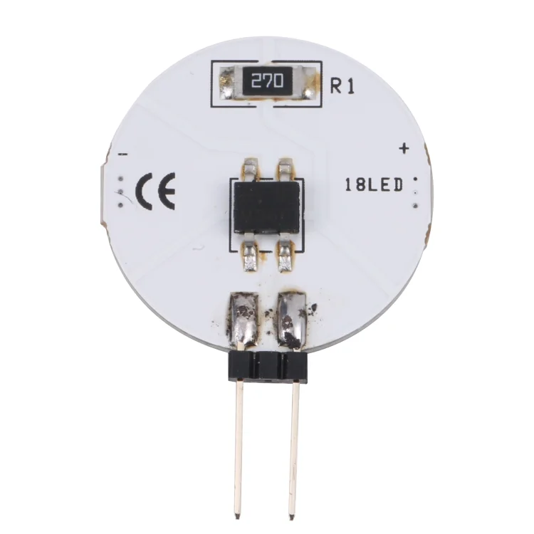 LED9716WL_4.webp G4 18 LEDs COB Light Pin Base Lamp Bulb, AC/DC 12V - Image 5