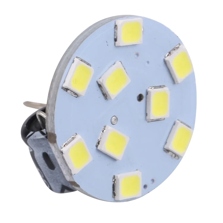 LED9718WL_2.webp G4 9 LEDs SMD 2835 Light Pin Base Lamp Bulb, AC12V / DC 12-24V - Image 3