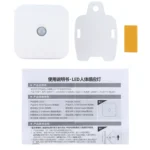 CL053 LED Square Human Body Sensor Light, Style: Battery Models - Image 6