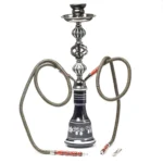 TXH-1118 Large Double Tube Glass Hookah - Image 2