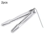 2pcs Hookah Charcoal Metal Clip, Size: Large