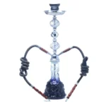 XMH-01 Double Tube Hookah Glass Pot