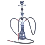 021-1015 Double Tube Glass Hookah