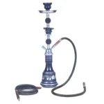 021-1015 Double Tube Glass Hookah - Image 3