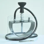 Acrylic Half Round Pot Single Pipe Hookah Set