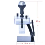 TXH-12-2 Cube Acrylic Single Pipe Hookah Set - Image 4