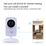 JD-C8310-S1 1.0MP Two-Way Audio Smart Wireless Wifi IP Camera, Support Motion Detection & Infrared Night Vision - Image 6