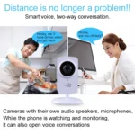 JD-C8310-S1 1.0MP Two-Way Audio Smart Wireless Wifi IP Camera, Support Motion Detection & Infrared Night Vision - Image 10