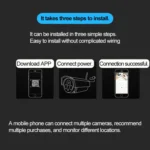 J-06 Indoor and Outdoor 1.0MP Wireless Wifi IP IR Camera, Support Infrared Night Vision / Motion Detection / TF Card (64GB Max), IR Distance: 50m - Image 13