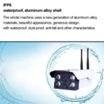 J-02130 1.3MP Dual Antenna Smart Wireless Wifi IP Camera, Support Infrared Night Vision & TF Card(64GB Max) - Image 8